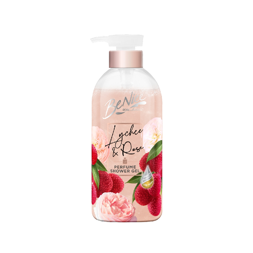 Perfume Shower Gel Lychee & Rose Pink
