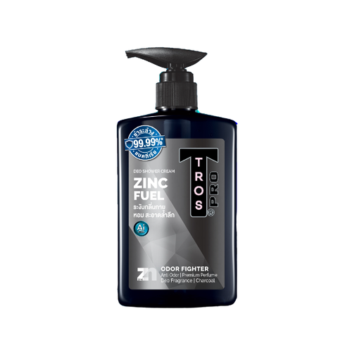 Zinc Fuel Charcoal Deo Shower Cream