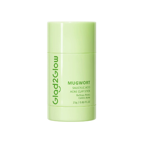 GLAD2GLOW Mugwort Salicylic Acid Acne Clay Stick