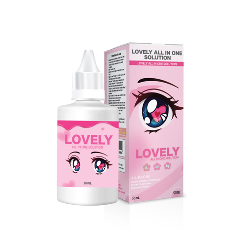 LOVELY - All In One Solution Contact Lens Care Product