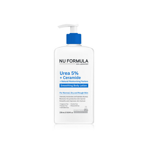 NU FORMULA Urea 5% + Ceramide + Natural Moisturizing Factors Smoothing Body Lotion