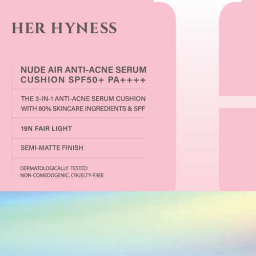 HER HYNESS - Nude Air Anti-acne Serum Cushion SPF50+PA++++