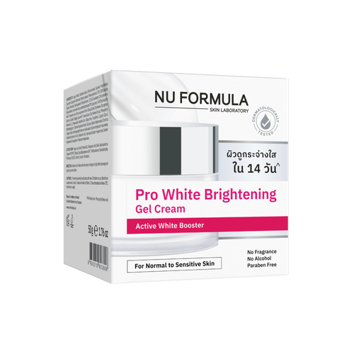 NU FORMULA - Pro White Brightening Gel Cream