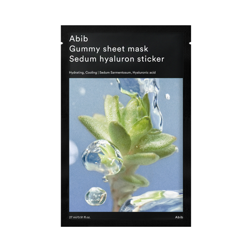 Gummy Sheet Mask Sedum Hyaluron Sticker