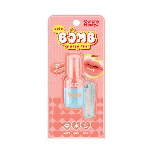 CATCHY NESTY Cute Bomb Glossy Tint