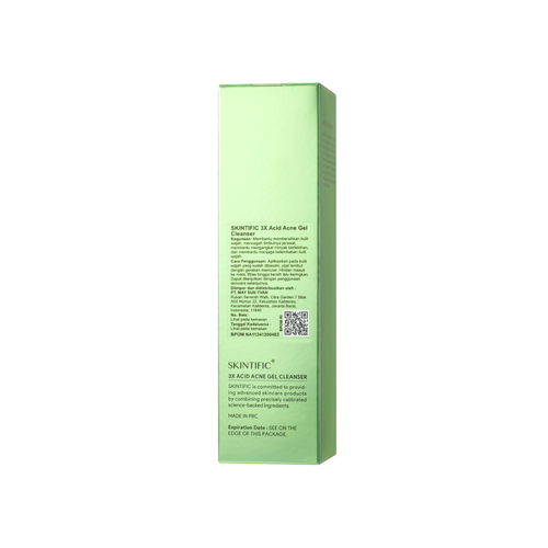 SKINTIFIC - 3X Acid Acne Gel Cleanser