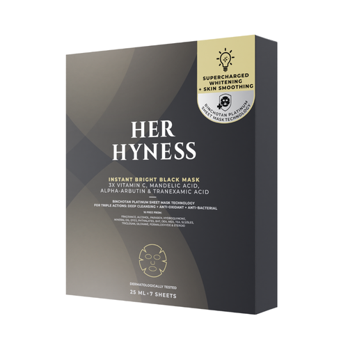 HER HYNESS Instant Bright Black Mask