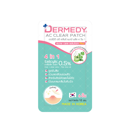 DERMEDY - Ac Clear Patch Plus 4 In 1 6Dots