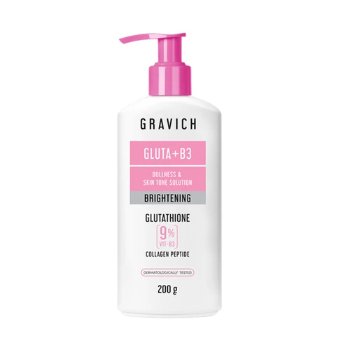 glutathione whitening body lotion ร ว ว GRAVICH Gluta Bright Complex Concentrate time_of_day:day