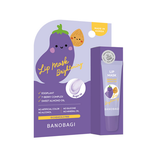 BANOBAGI - Lip Mask Eggplant Bright Up