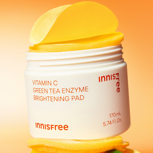 INNISFREE - Vitamin C Green Tea Enzyme Brightening Pad 60ea