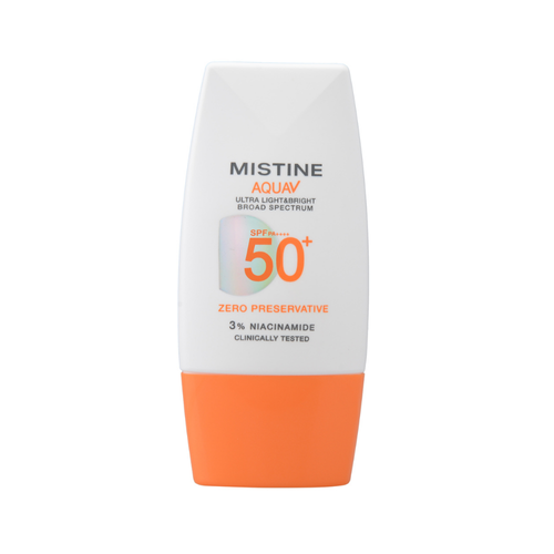 MISTINE - Aqua V Ultra Light&Bright Sunscreen SPF50+PA++++