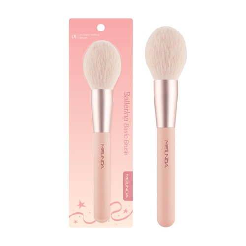 MEILINDA - Ballerina Basic Brush No.01 Powder Setting Brush