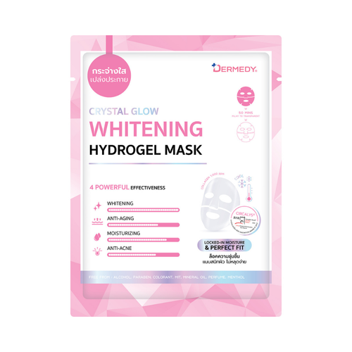 DERMEDY - Crystal Glow Whitening Hydrogel Mask