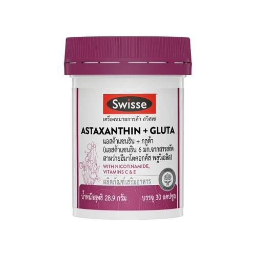 SWISSE Astaxanthin 6mg + Gluta Plus