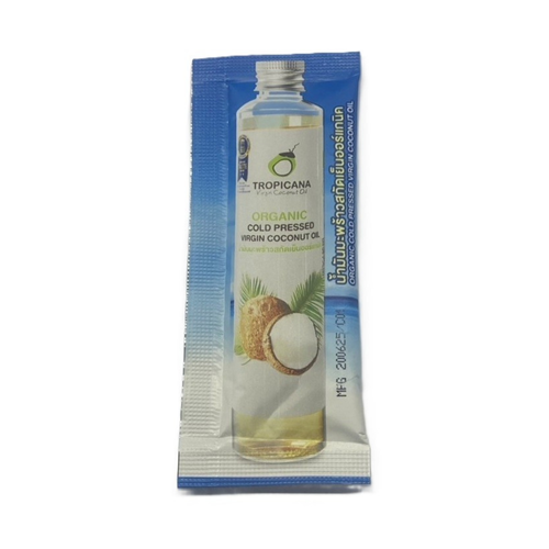 ซื้อสินค้าแบรนด์ TROPICANA  รับฟรีสินค้าตัวอย่าง TROPICANA Organic Cold Pressed Virgin Coconut Oil 10ml 1 ชิ้น