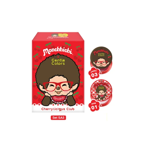 GENTLE COLORS X Monchhichi Set SA3