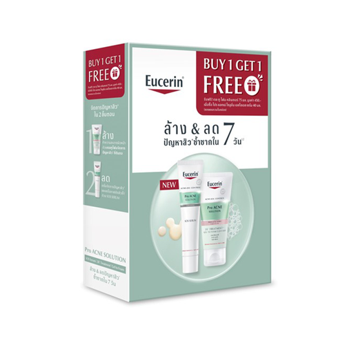 EUCERIN - Pro Acne Solution SOS Serum + 3X Treatment Gel to Foam Cleanser