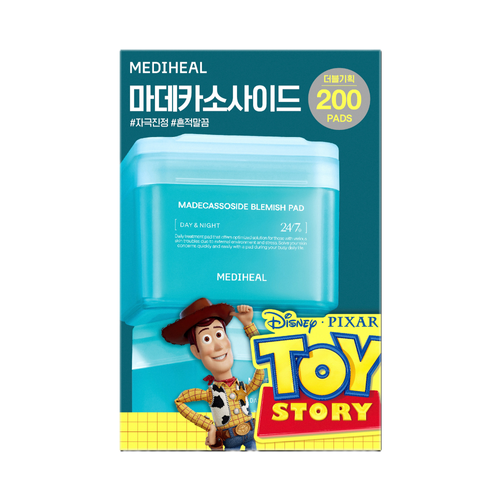 MEDIHEAL Toy Story Madecassoside Blemish Toner Pads