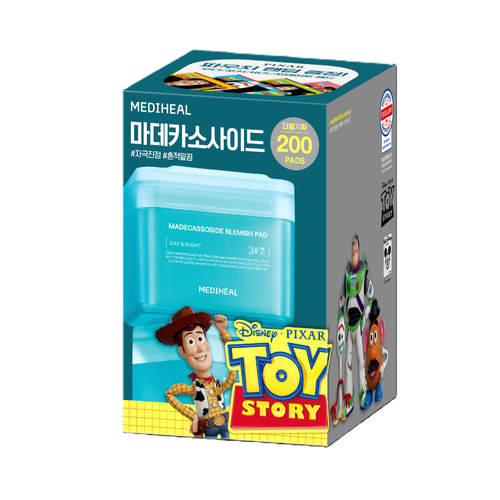 MEDIHEAL - Toy Story Madecassoside Blemish Toner Pads
