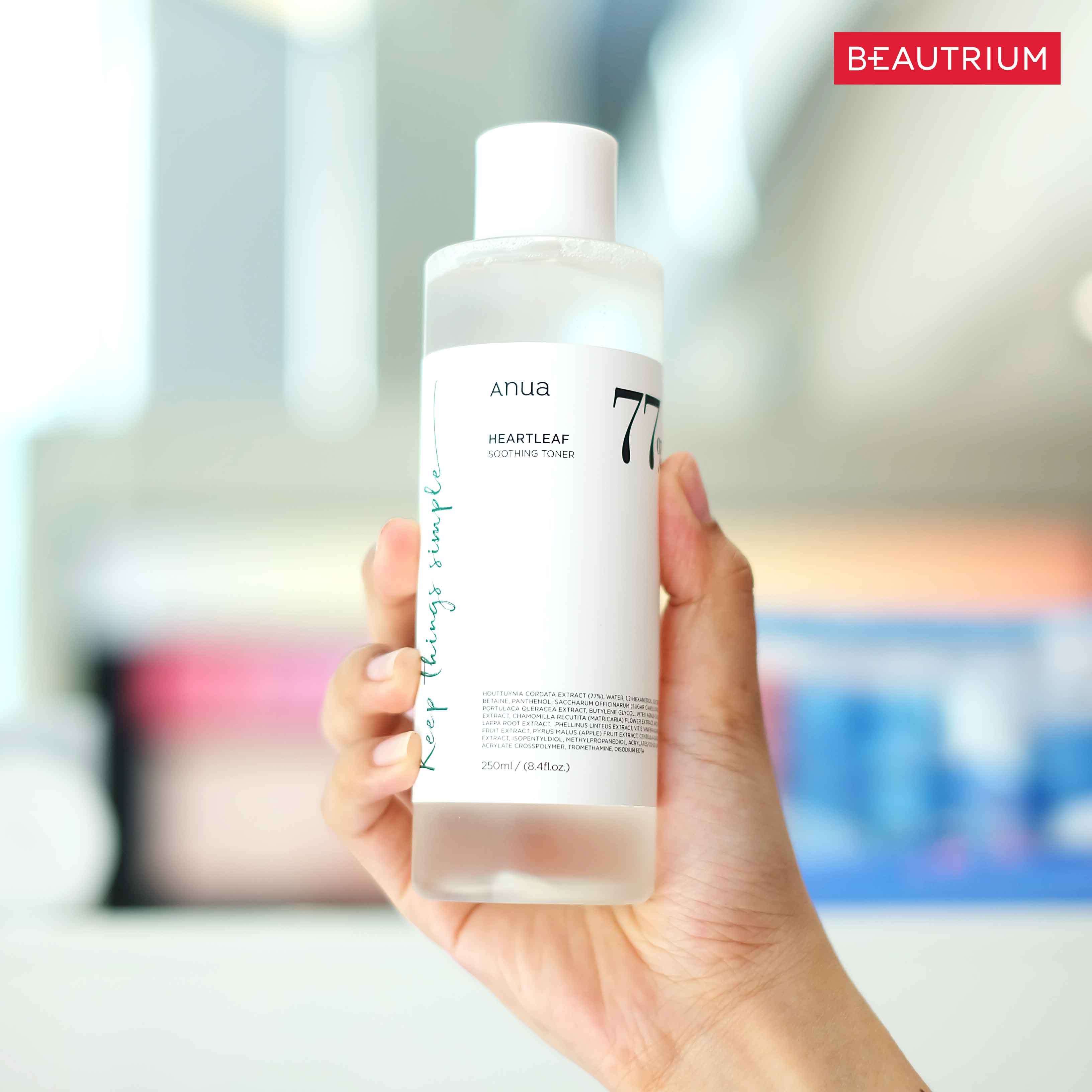 review anua heartleaf soothing toner
