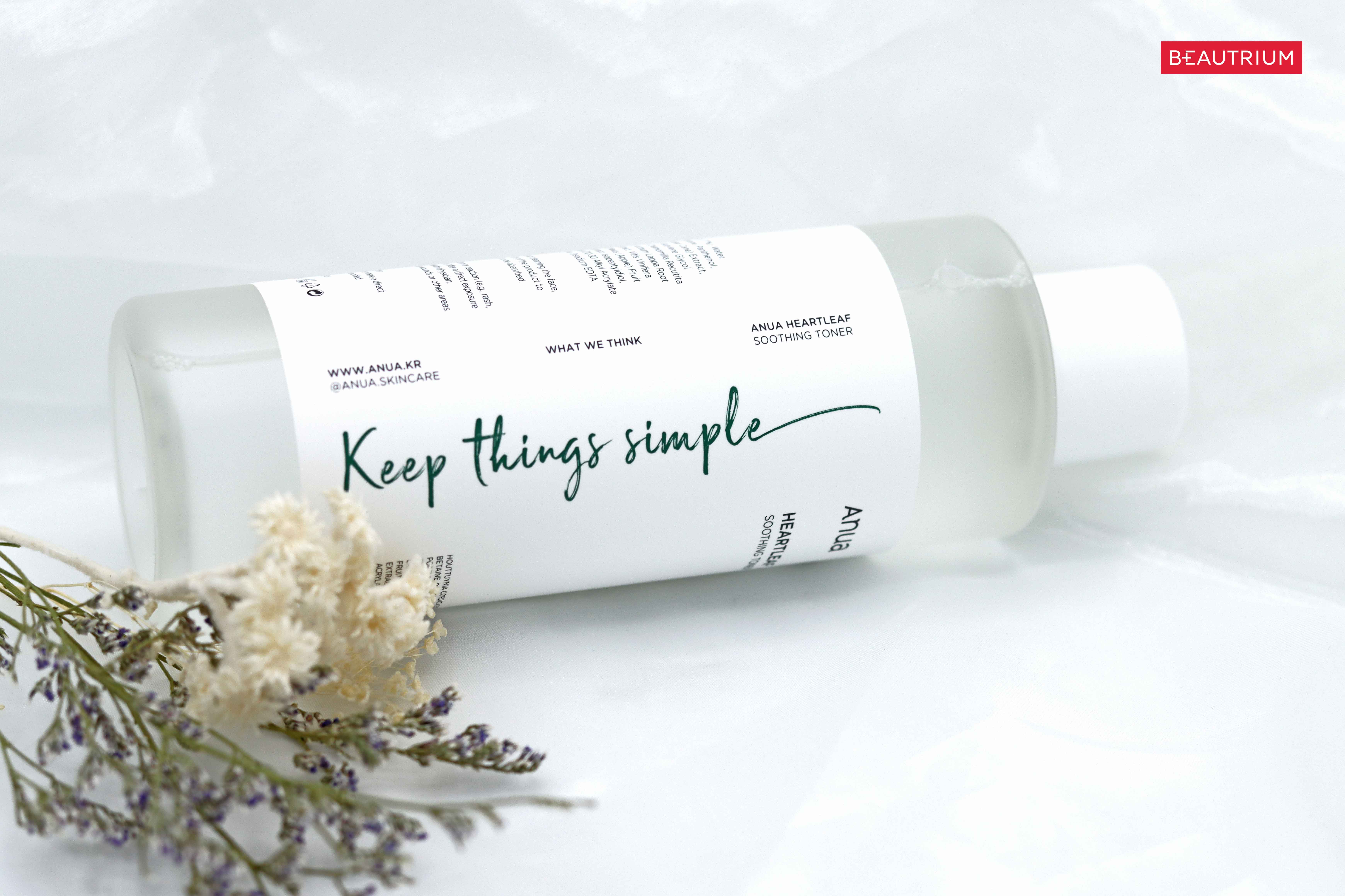 review anua heartleaf soothing toner