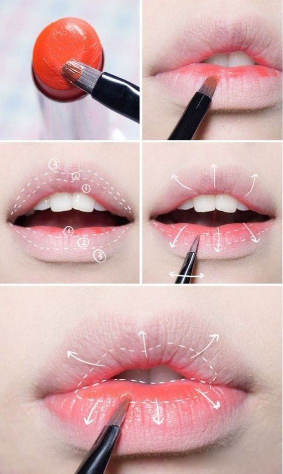 korean lips look
