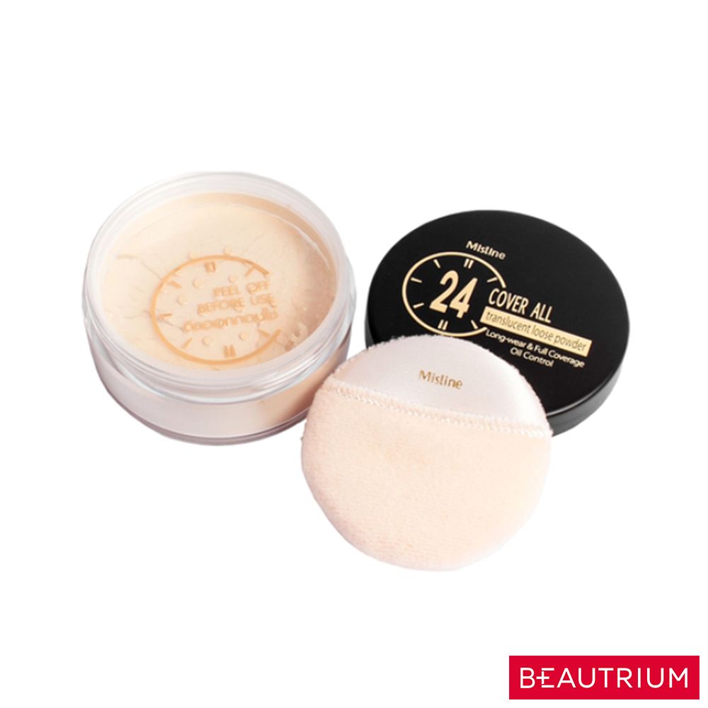 MISTINE 24 Cover All Translucent Loose Powder 