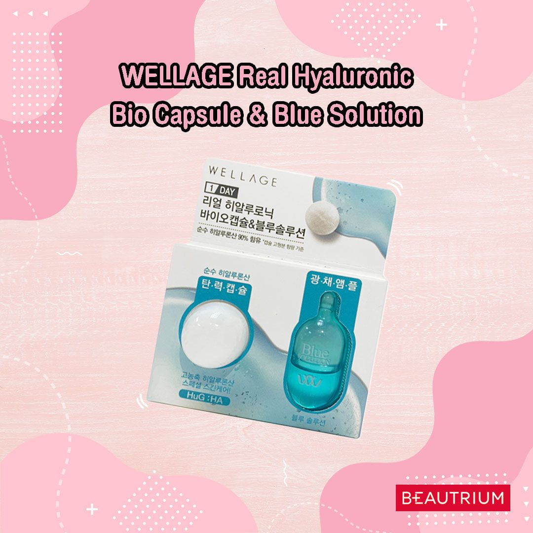 WELLAGE Real Hyaluronic Bio Capsule & Blue Solution