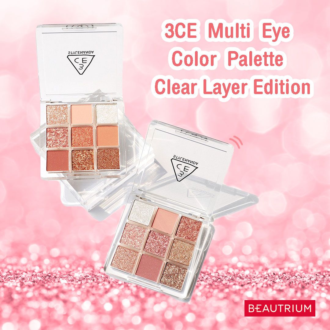 3CE Multi Eye Color Palette Clear Layer Edition