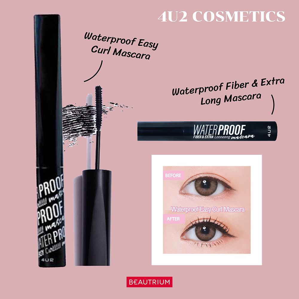 waterproof mascaras 4u2 cosmetics