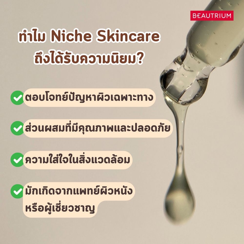Niche Skincare คืออะไร?