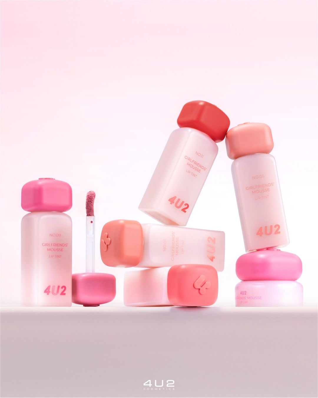 4u2 girlfriends mousse lip tint