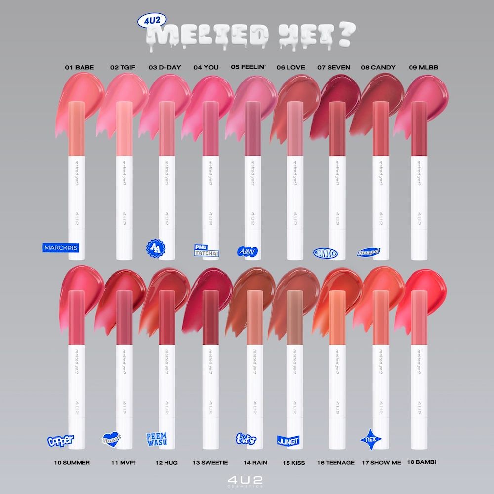 4u2 cosmetics melted yet