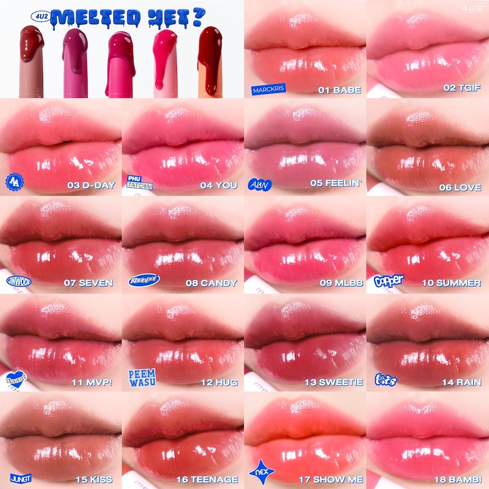4u2 cosmetics melted yet