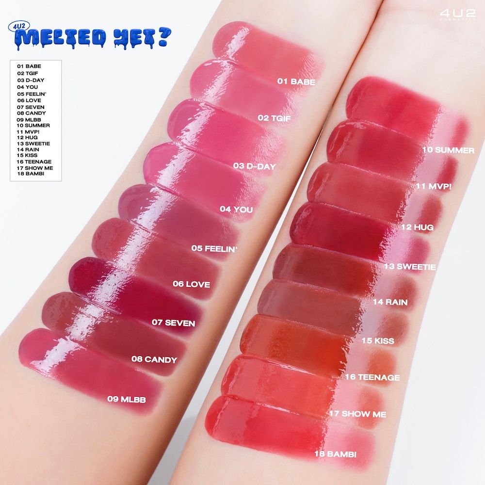 4u2 cosmetics melted yet