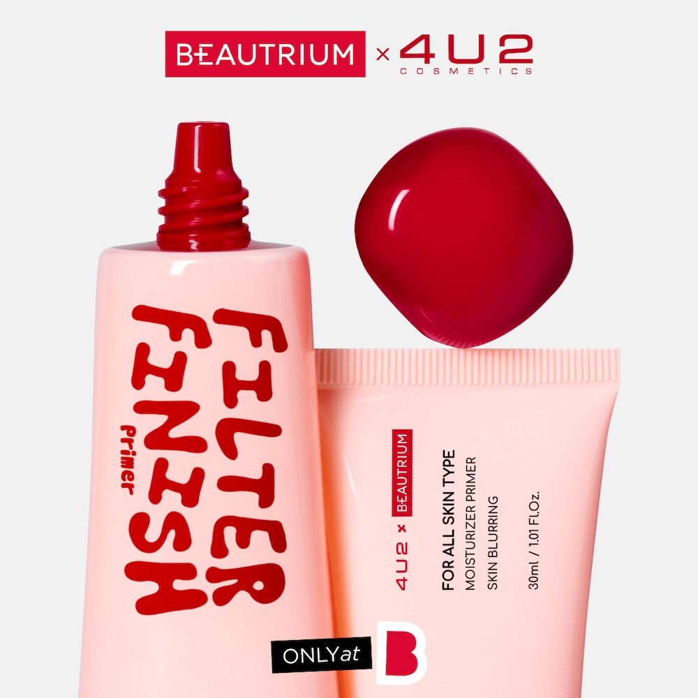 4u2 cosmetics x beautrium filter finish primer