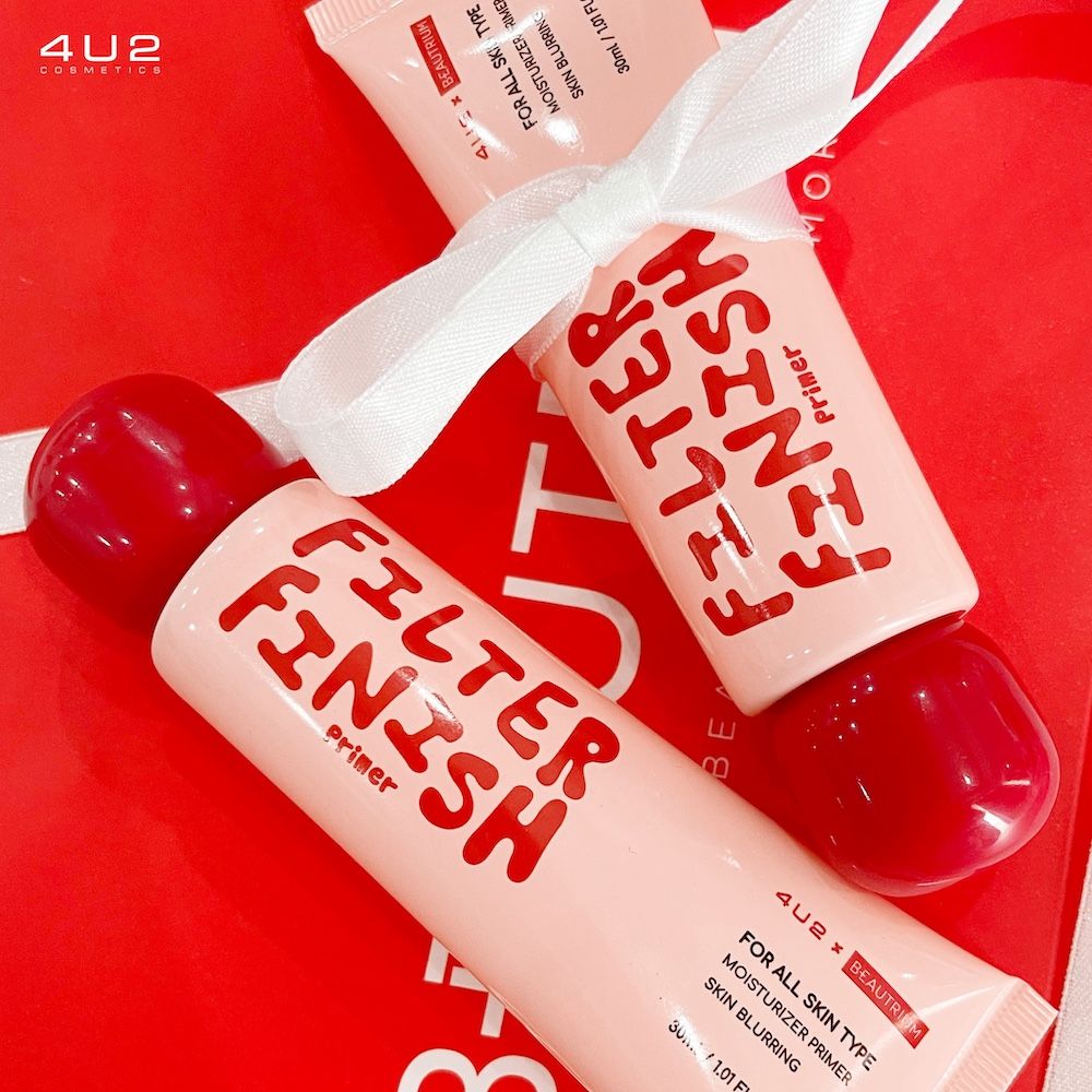 4u2 cosmetics x beautrium filter finish primer
