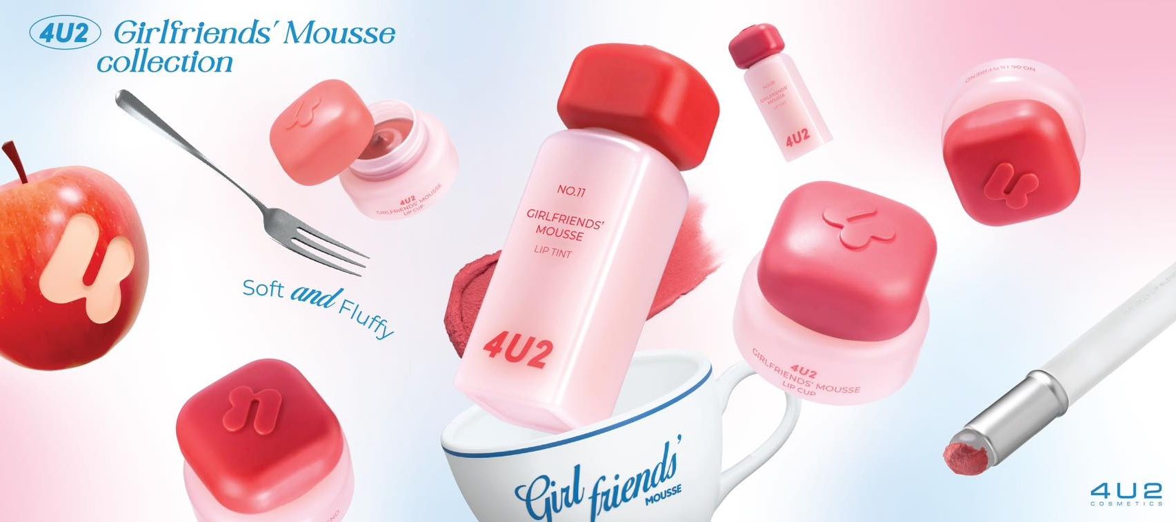 4u2 girlfriends mousse collection