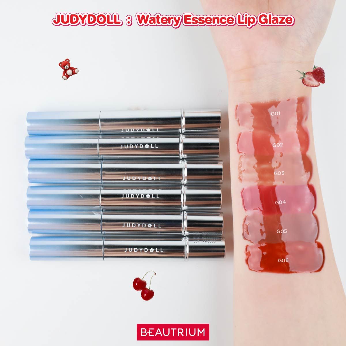 JUDYDOLL : Watery Essence Lip Glaze
