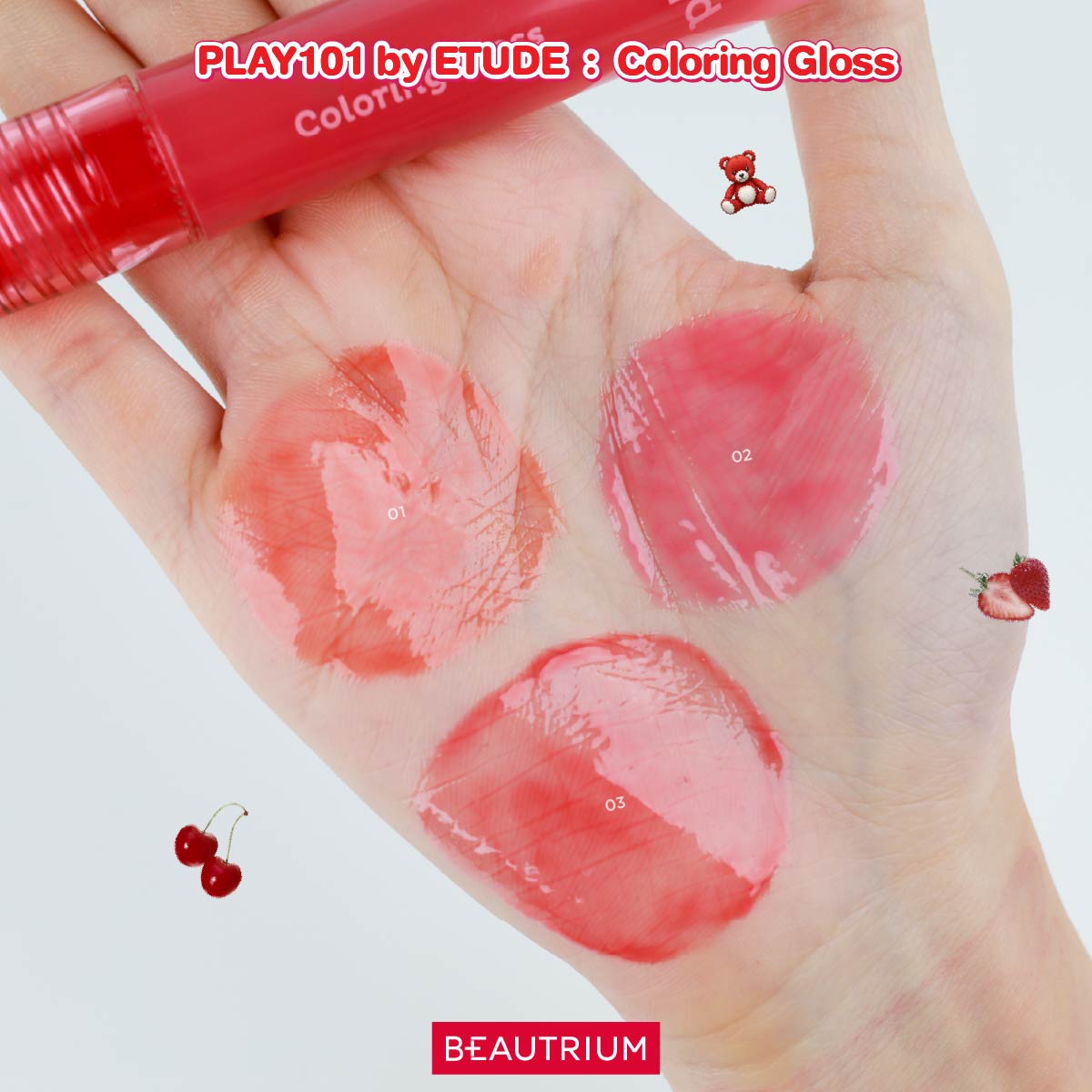 PLAY101 by ETUDE : Coloring Gloss