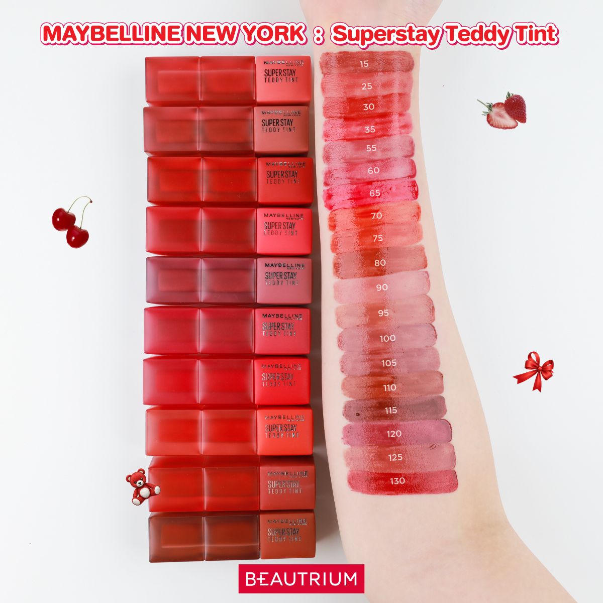 MAYBELLINE NEW YORK : Superstay Teddy Tint