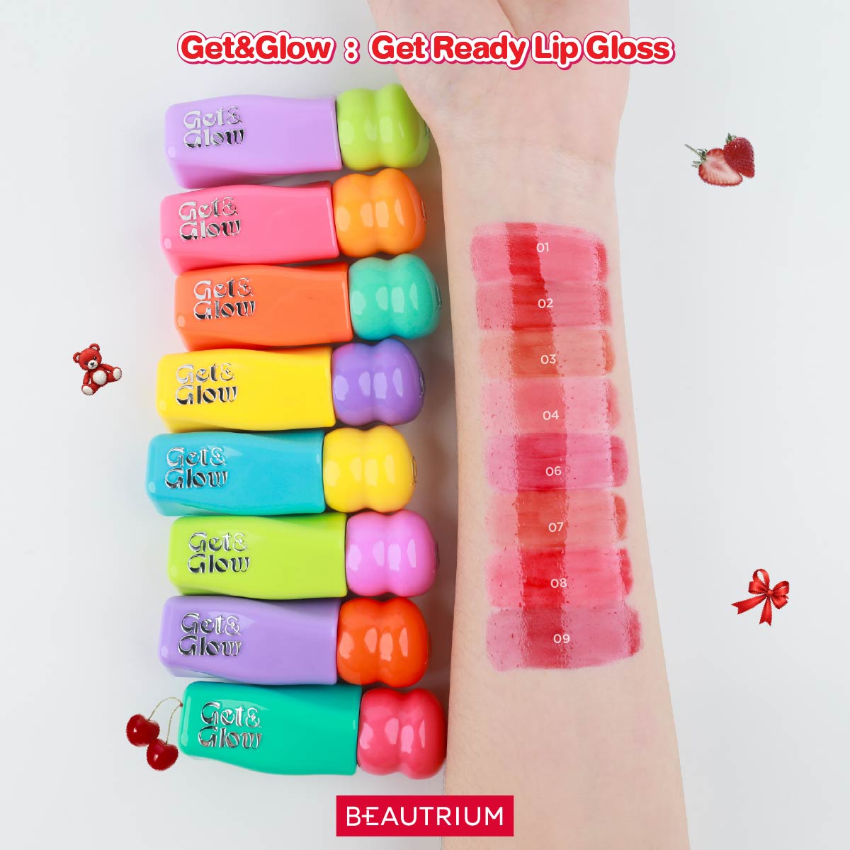 Get&Glow : Get Ready Lip Gloss
