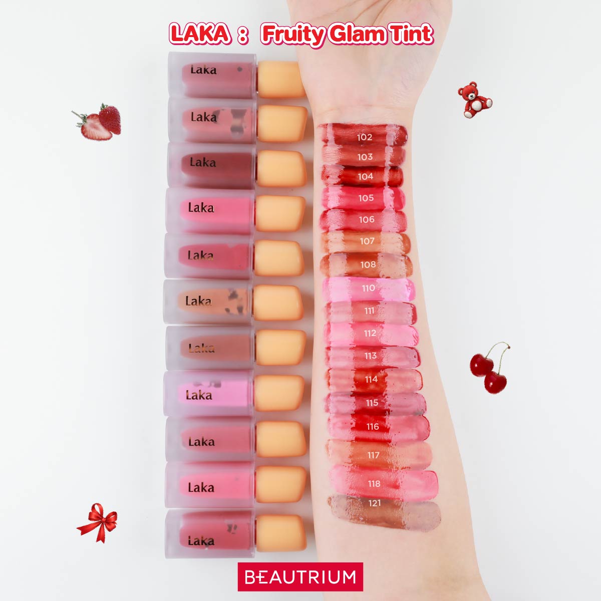 LAKA : Fruity Glam Tint