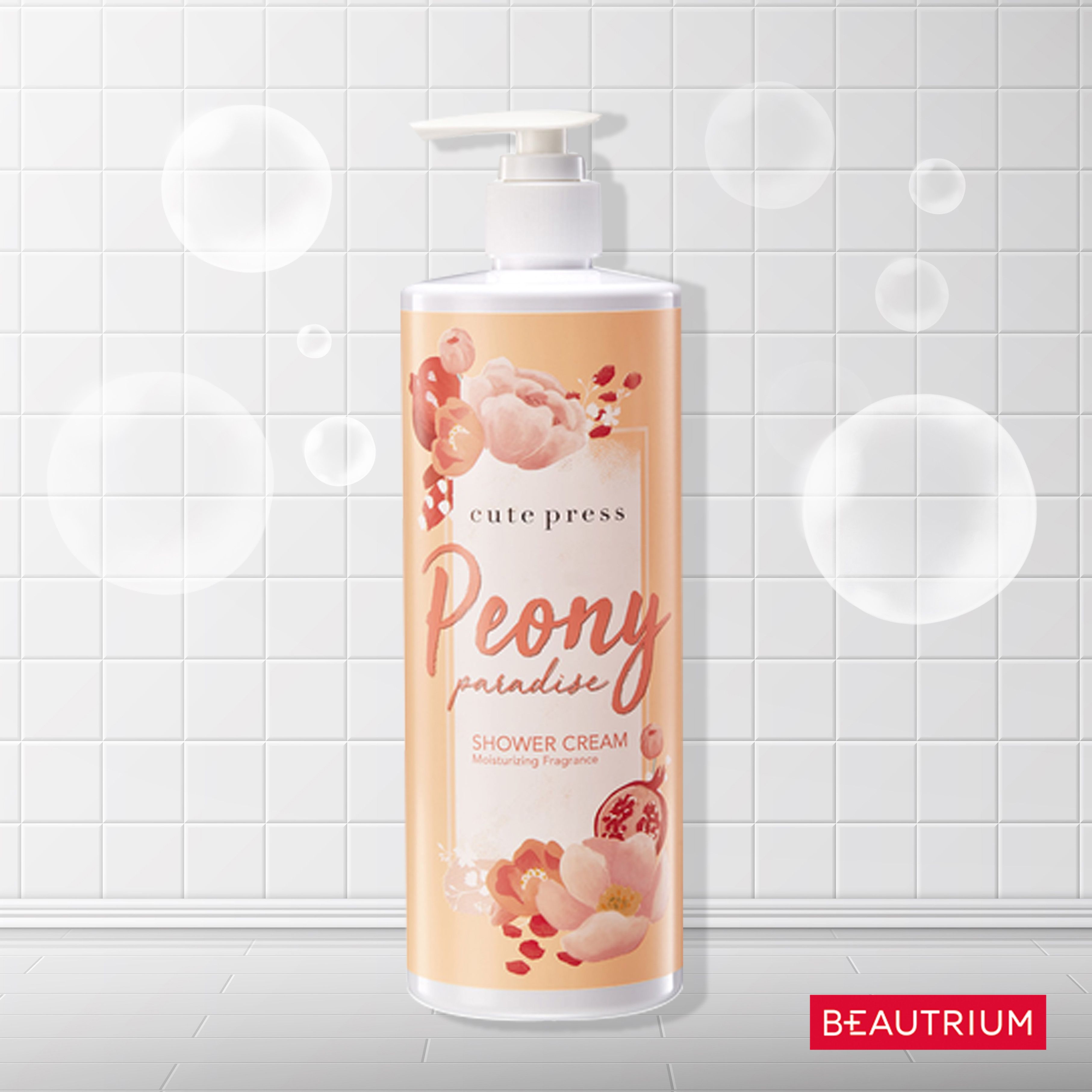 CUTE PRESS Peony Paradise Shower Cream