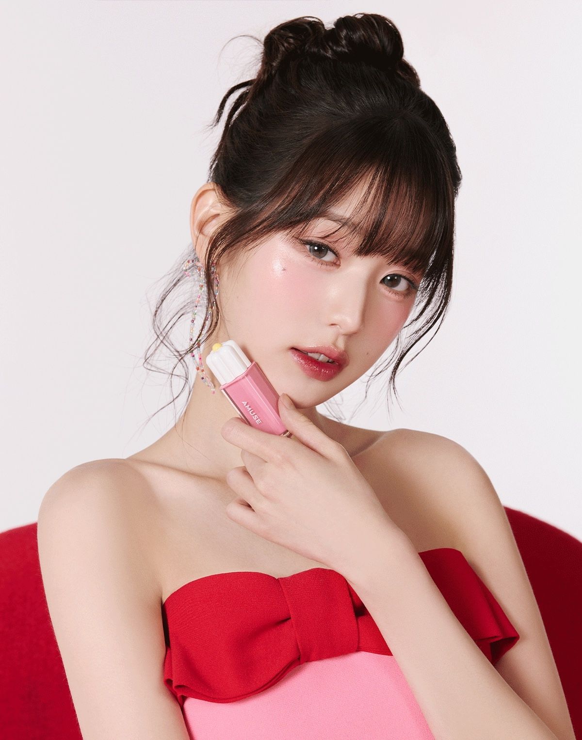 Jang Won Young IVE x AMUSE Dew Tint