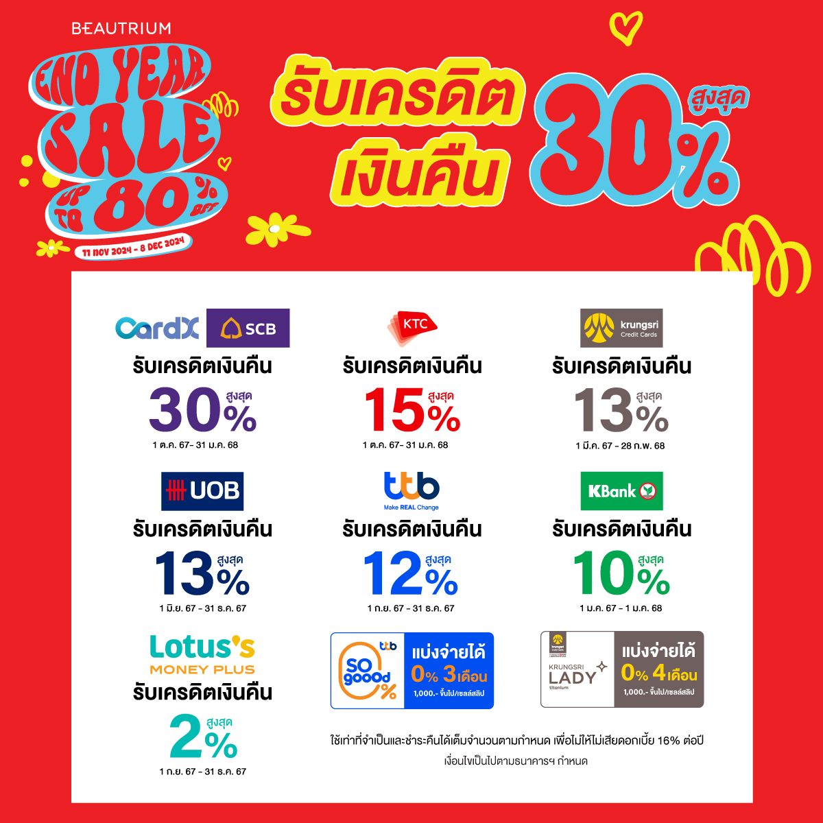 BEAUTRIUM END YEAR SALE 2024