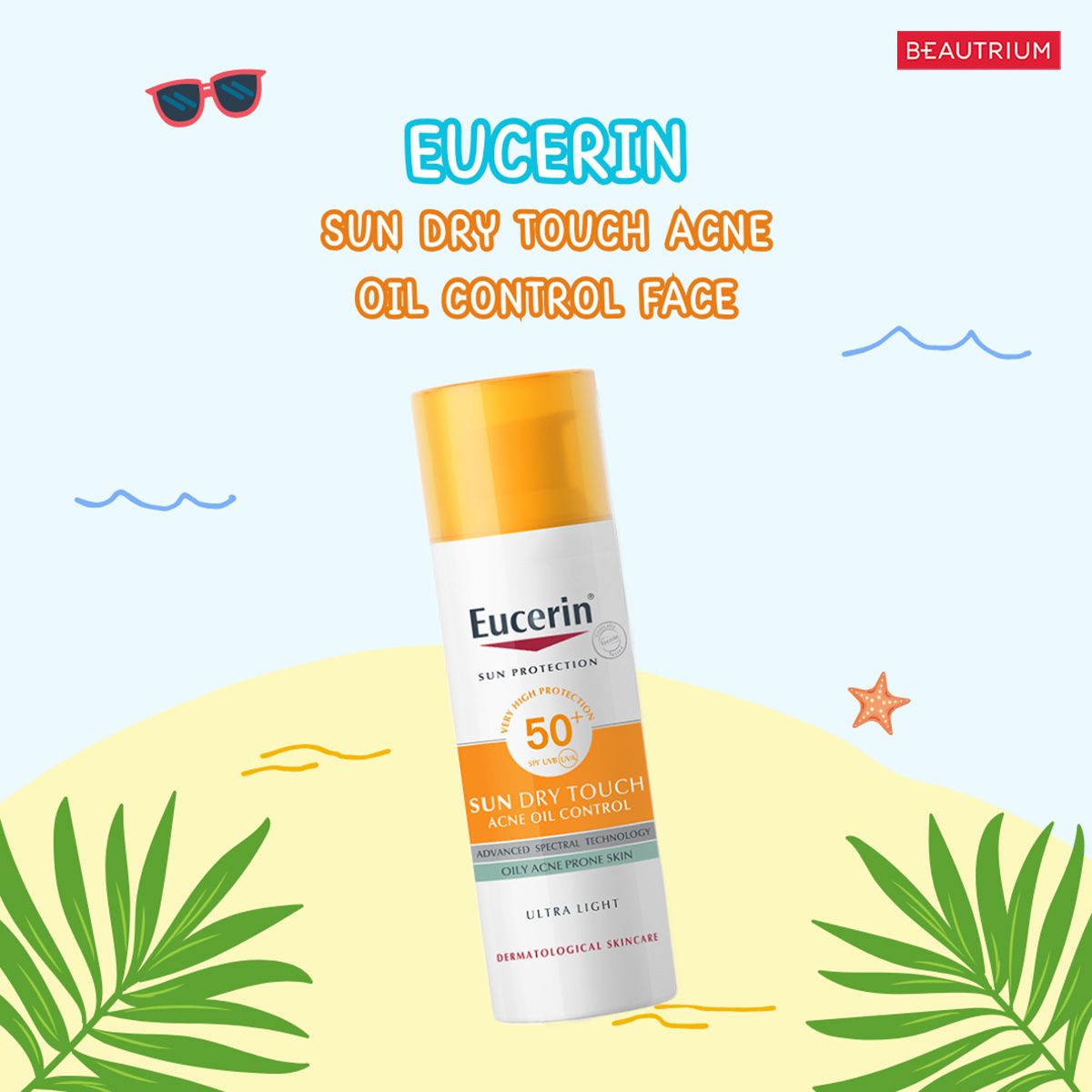 EUCERIN Sun Dry Touch Acne Oil Control Face