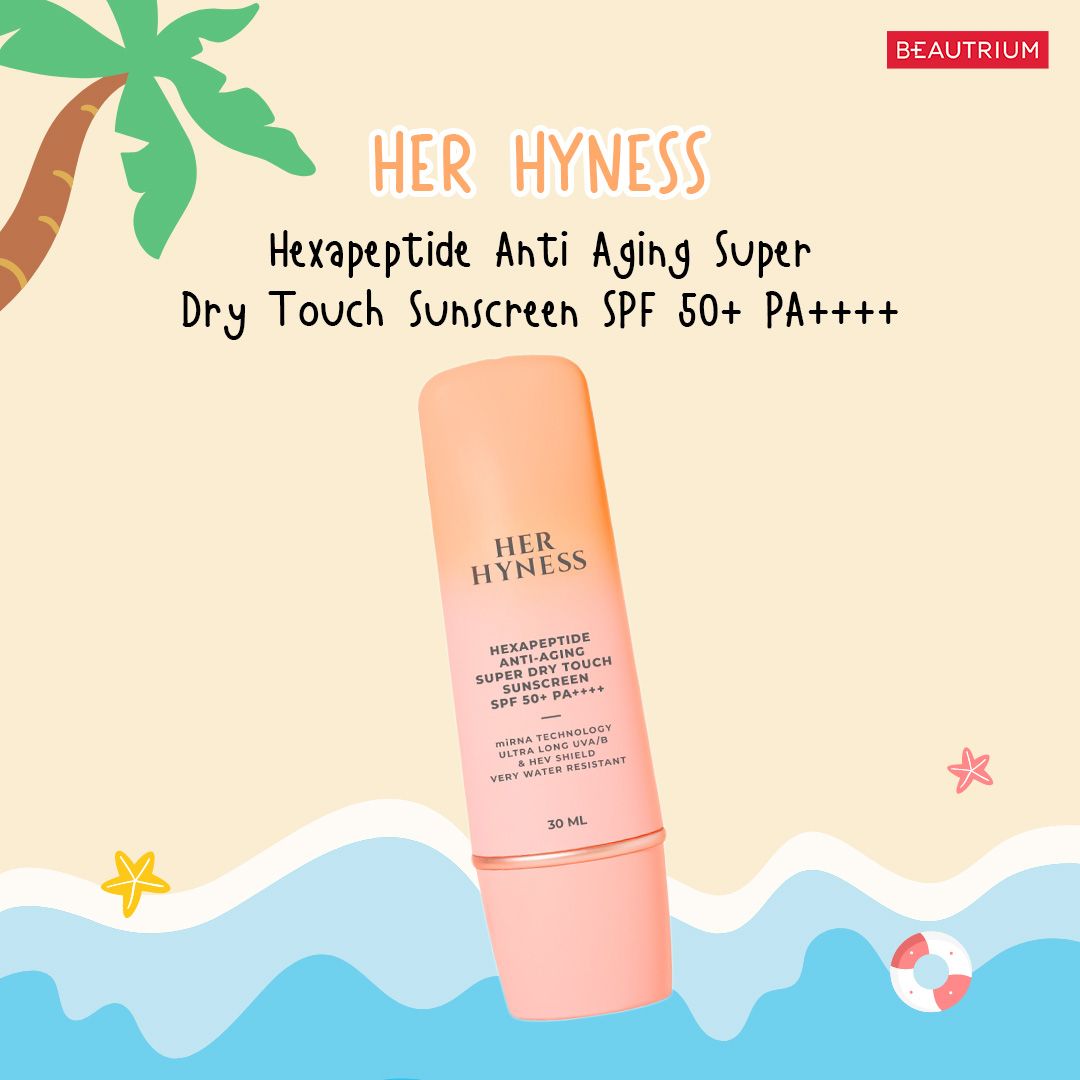 Her Hyness Hexapeptide Anti Aging Super Dry Touch Sunscreen