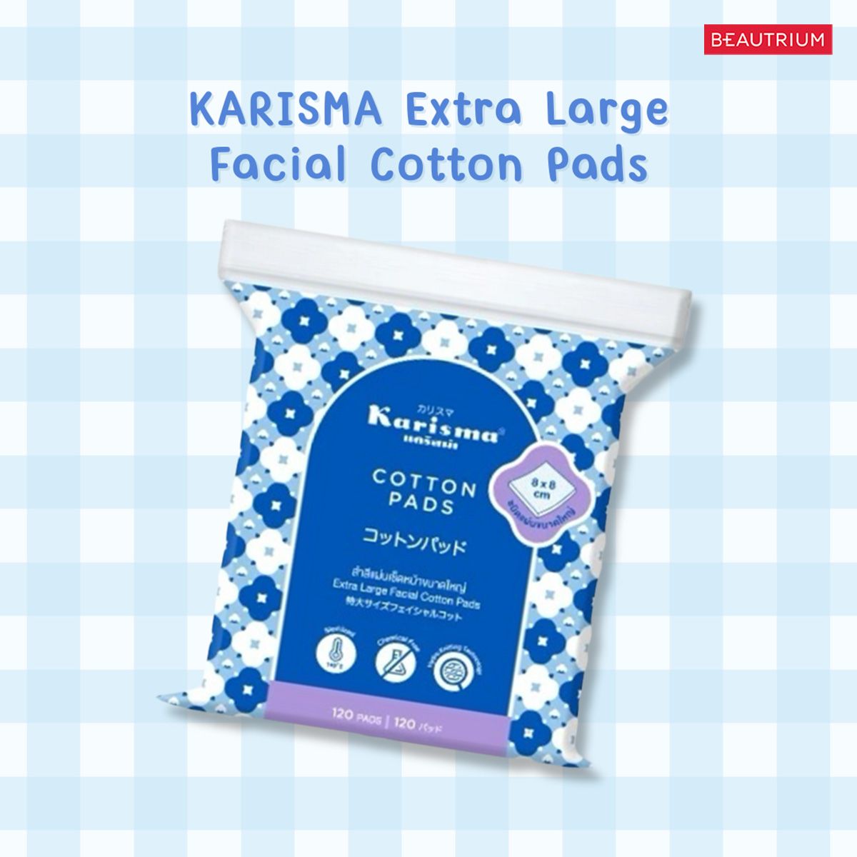 KARISMA Extra Large Facial Cotton Pads